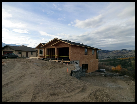 Building a Home in Coldstream, Third Month, time for the first draw so everyone gets paid on time.